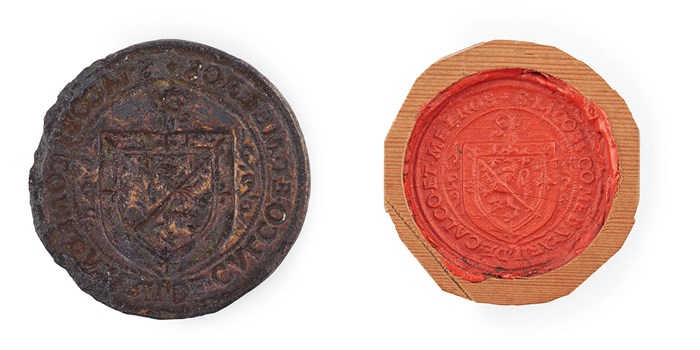 Matryca pieczęci z XVI wieku zachowana dla potomnych