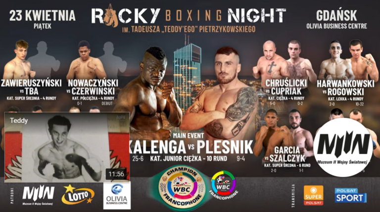Tadeusz „Teddy” Pietrzykowski upamiętniony podczas Rocky Boxing Night