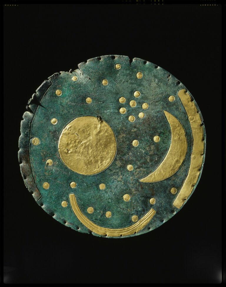 Starożytna mapa gwiazd na wystawie w British Museum