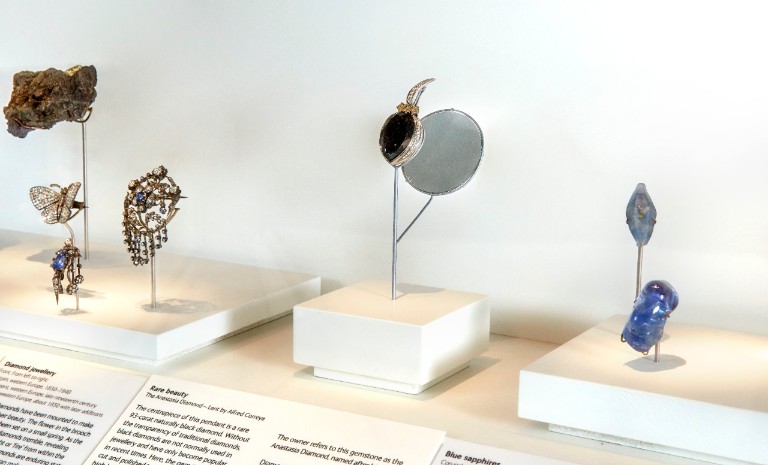 Wyjątkowy czarny diament do obejrzenia w Muzeum Historii Naturalnej w Londynie