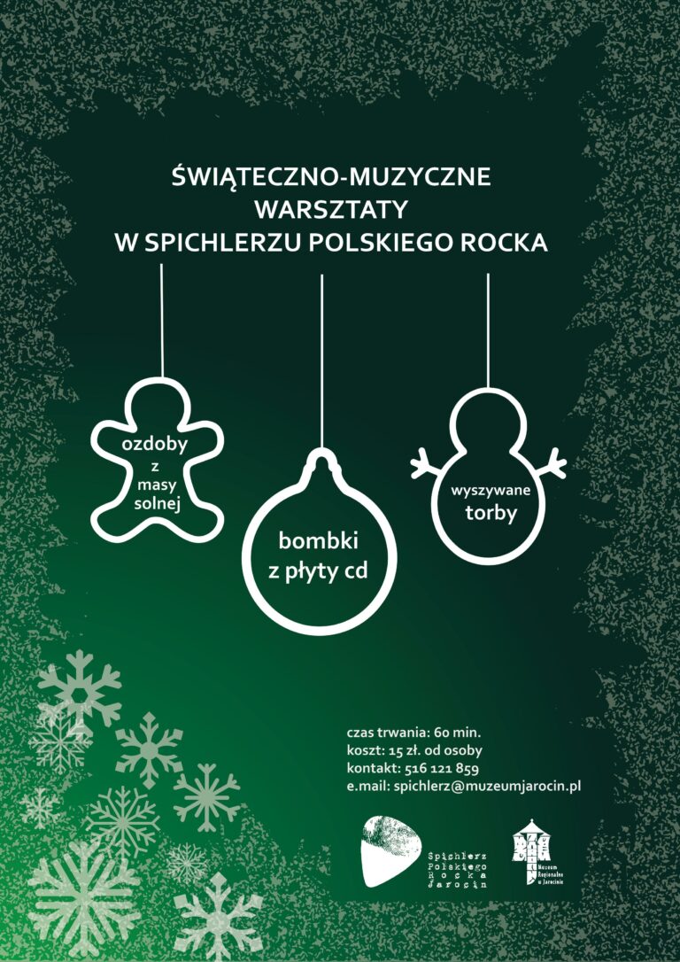 Warsztaty świąteczne w Spichlerzu Polskiego Rocka