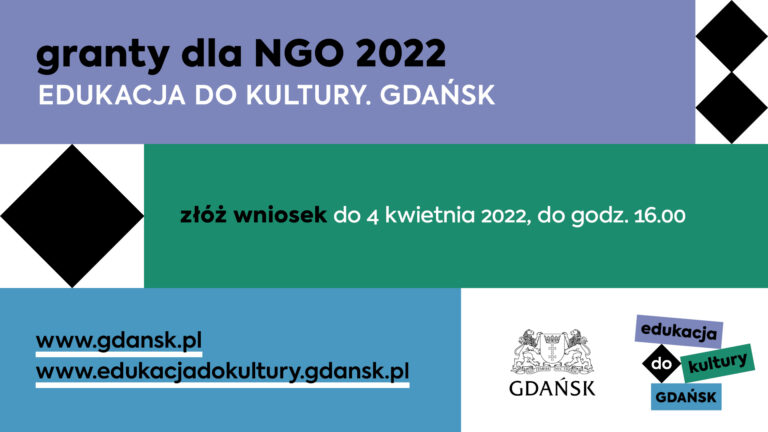 Gdańsk: rusza konkurs na działania z zakresu Edukacji do Kultury