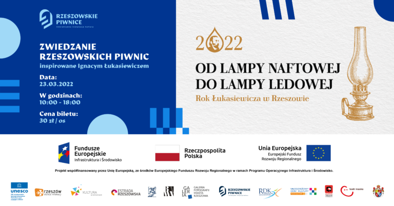 Rok Łukasiewicza w Rzeszowskich Piwnicach: zwiedzanie podziemi z blaskiem lamp naftowych i pokazy chemiczne