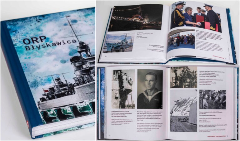 „ORP Błyskawica. Wierny okręt” – nowa publikacja Muzeum Marynarki Wojennej