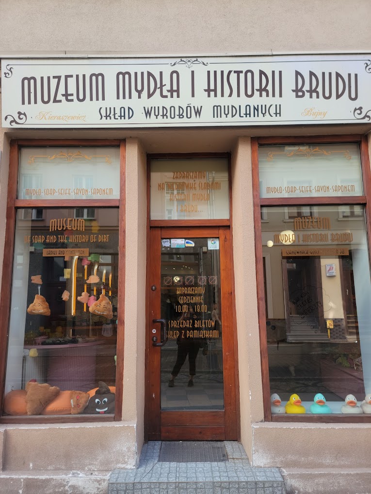 Przewodnik w Muzeum Mydła i Historii Brudu w Bydgoszczy