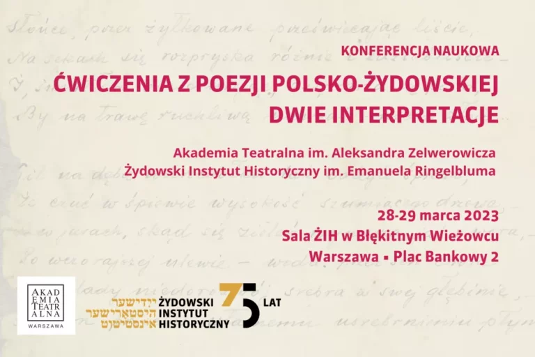 Ćwiczenia z poezji polsko-żydowskiej. Dwie interpretacje