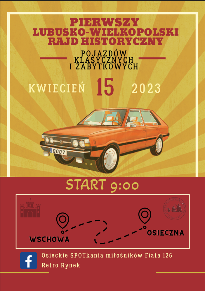 Wystartuje I Lubusko-Wielkopolski Rajd Historyczny!