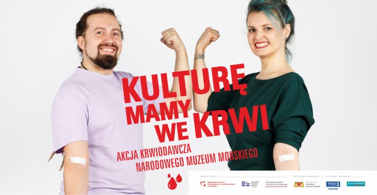 „Kulturę mamy we krwi”. Akcja krwiodawcza przy Narodowym Muzeum Morskim w Gdańsku