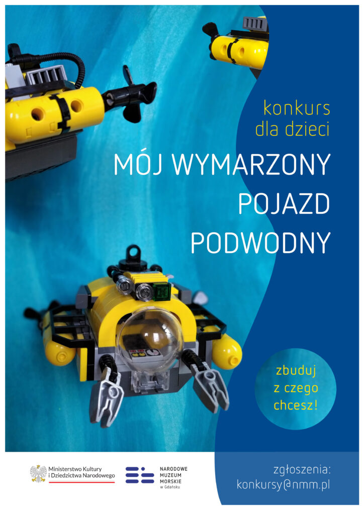 Konkurs dla dzieci „Mój wymarzony pojazd podwodny”