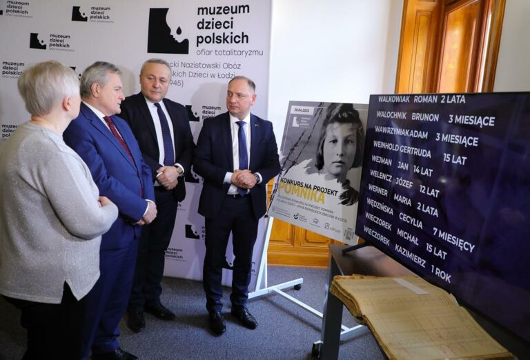 Konkurs na budowę pomnika dzieci polskich – ofiar niemieckich zbrodni