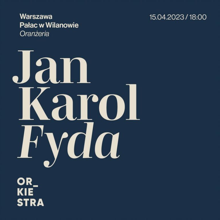 Strauss Wschodu – koncert repremierowy twórczości Jana Karola Fydy