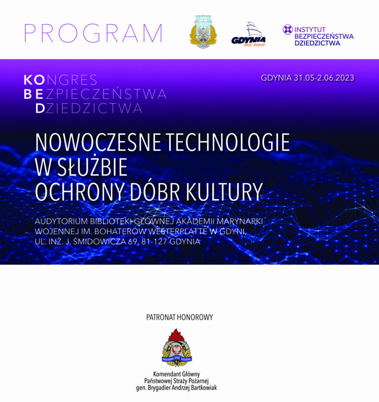 I Kongres Bezpieczeństwa Dziedzictwa – prezentujemy wstępny program i link do zapisów: