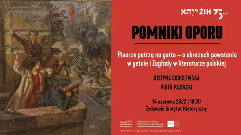 Pisarze patrzą na getto – o obrazach powstania w getcie i Zagłady w literaturze polskiej