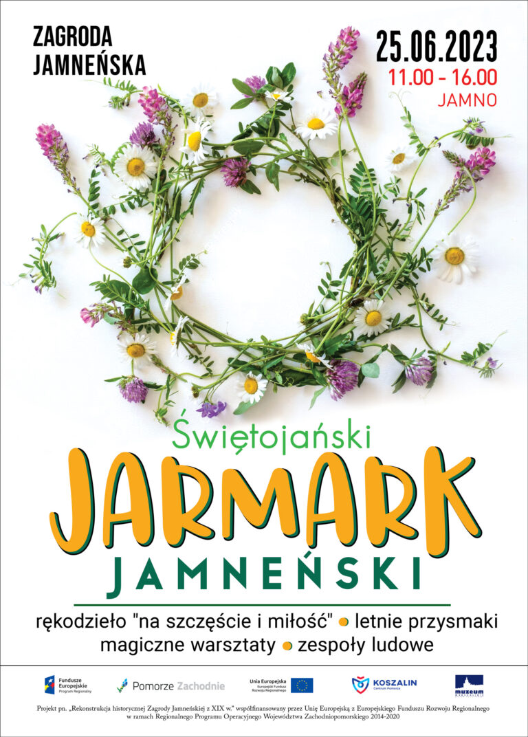 Muzeum w Koszalinie: zaproszenie na Świętojański Jarmark Jamneński (25 czerwca)