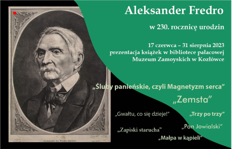 Aleksander Fredro w 230. rocznicę urodzin