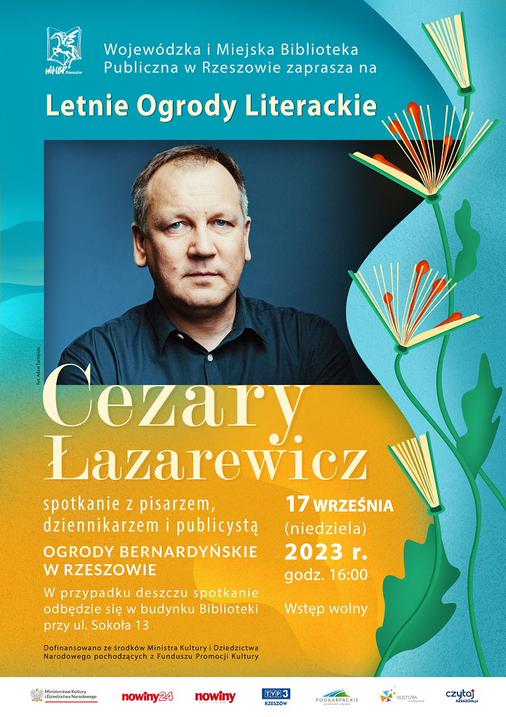 Spotkanie autorskie z Cezarym Łazarewiczem – 17.09.2023 r.