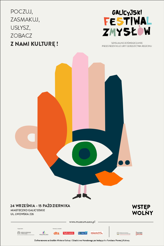 Galicyjski Festiwal Zmysłów. Multisensoryka – wzrok – dotyk – smak i powonienie