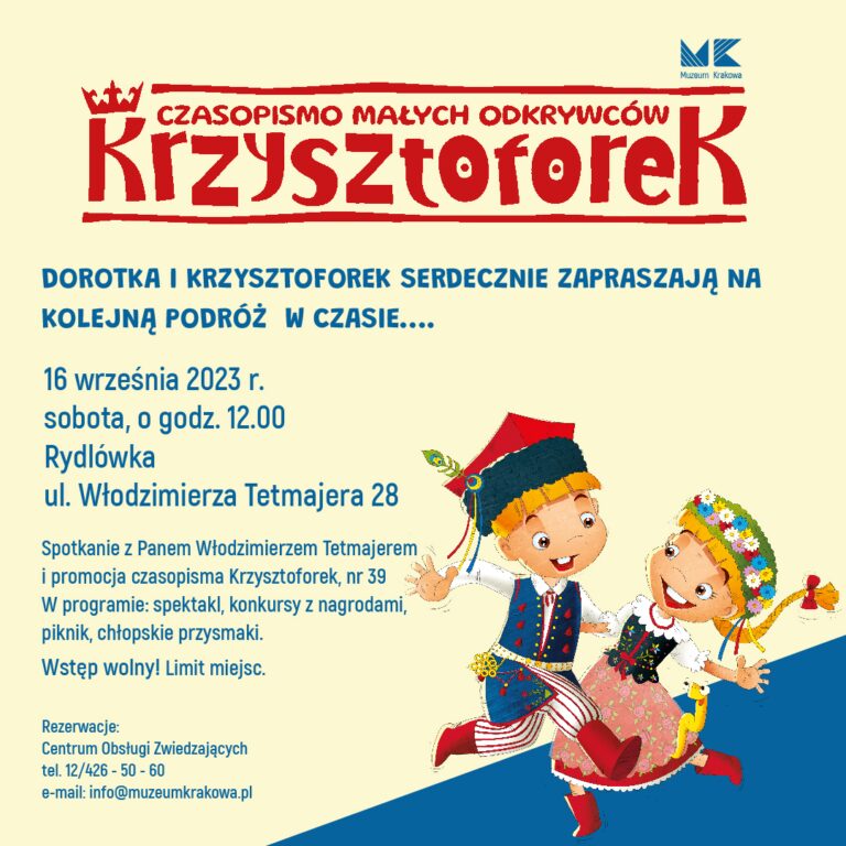 Promocja „Krzysztoforka” w Rydlówce