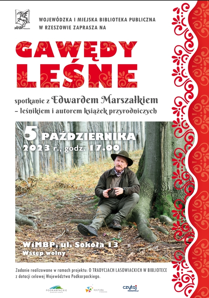 Gawędy leśne – spotkanie z Edwardem Marszałkiem