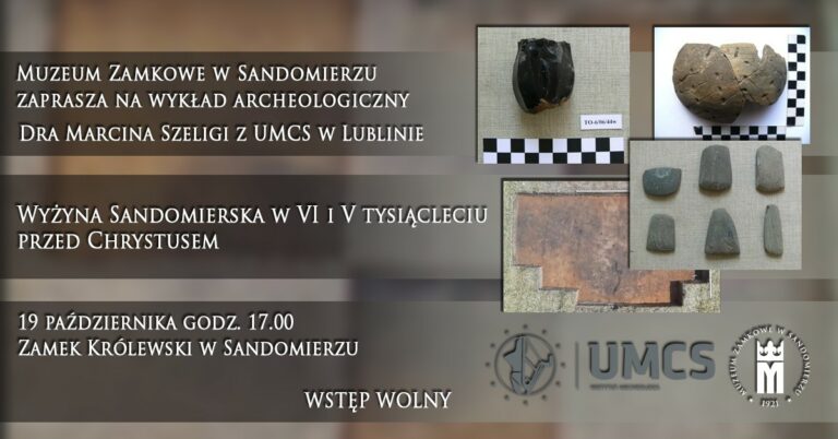 Wykład archeologiczny w Zamku Królewskim w Sandomierzu