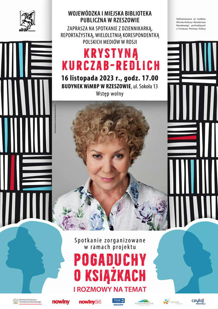 Spotkanie z dziennikarką, reportażystką, wieloletnią korespondentką w Rosji – Krystyną Kurczab-Redlich