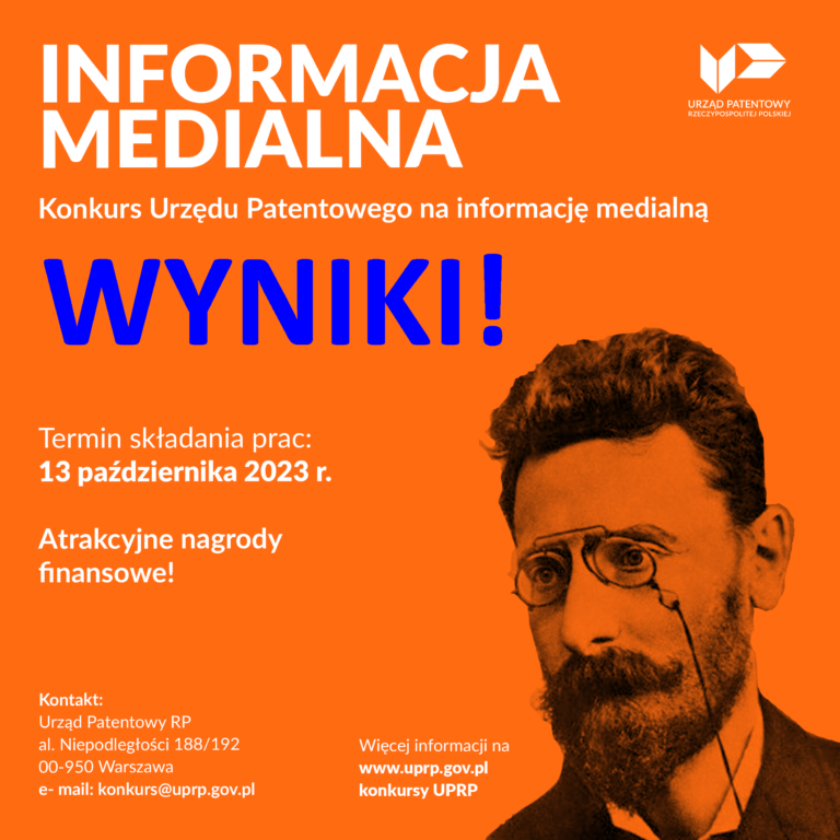 Artykuł dr Anny Pluszyńskiej publikowany na naszym portalu wyróżniony w XI edycji konkursu na informację medialną o tematyce ochrony własności intelektualnej, w tym przemysłowej 2023!
