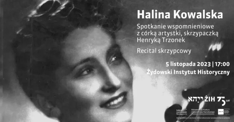Halina Kowalska. Spotkanie wspomnieniowe i recital skrzypcowy
