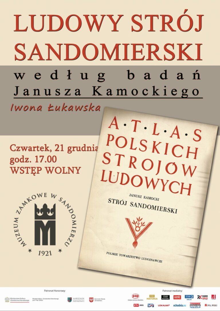 Ludowy strój sandomierski według badań Janusza Kamockiego