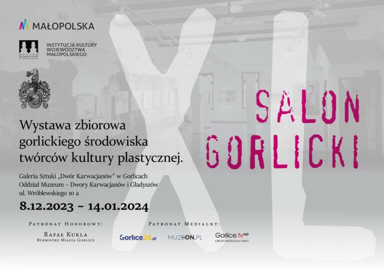 SALON GORLICKI – JUBILEUSZOWA WYSTAWA GORLICKIEGO ŚRODOWISKA TWÓRCÓW KULTURY PLASTYCZNEJ