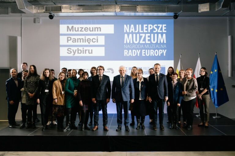 Muzeum Pamięci Sybiru świętuje otrzymanie Nagrody Muzealnej Rady Europy 2024