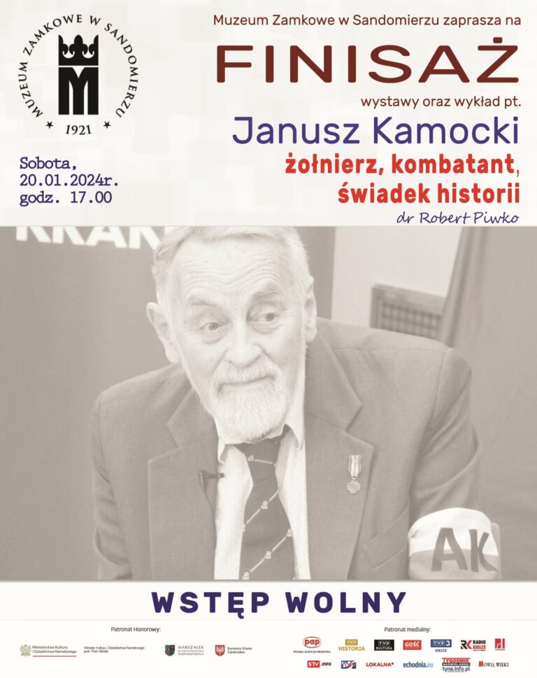 Finisaż wystawy czasowej „Janusz Kamocki – Sandomierzanin, patriota, etnograf”