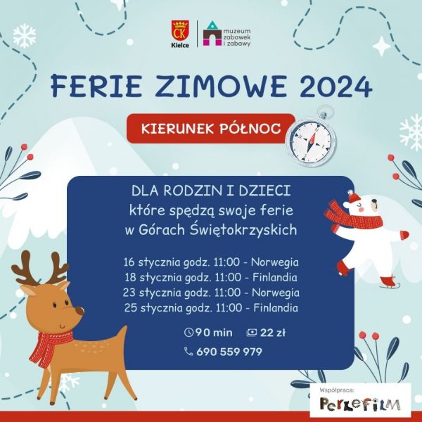 Muzeum Zabawek i Zabawy zaprasza gości spędzających ferie w Kielcach
