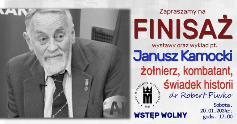 Janusz Kamocki- Sandomierzanin, patriota, etnograf”.