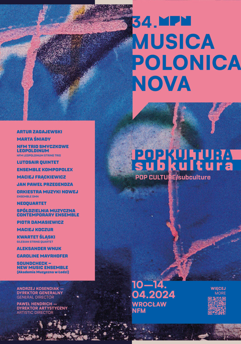 NFM I 34. Musica Polonica Nova (10–14.04.2024)