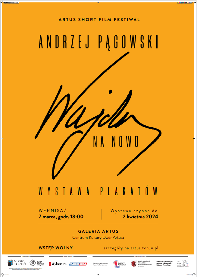 „Wajda na nowo” – wystawa plakatów Andrzeja Pągowskiego