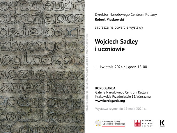 Wernisaż wystawy Wojciech Sadley i uczniowie