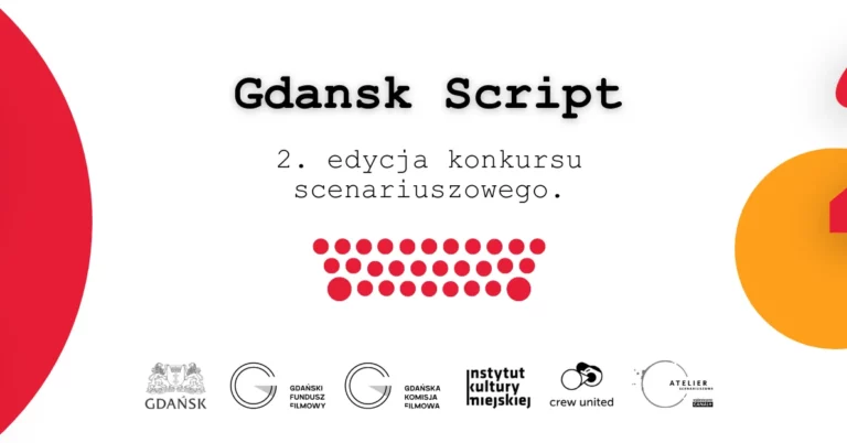 Gdansk Script 2024: rusza 2. edycja konkursu scenariuszowego