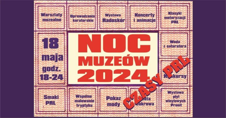 Noc Muzeów 2024 „czasy PRL”