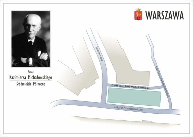 Prof. Kazimierz Michałowski patronem pasażu w Warszawie