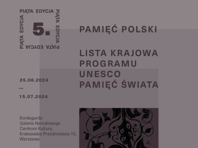 „Pamięć Polski” – skarby narodowego dziedzictwa na wystawie przed Kordegardą