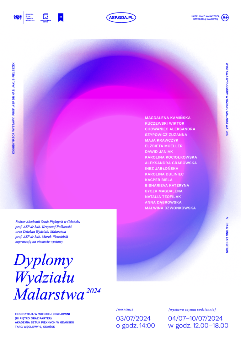 Wystawa „Dyplomy Wydziału Malarstwa”