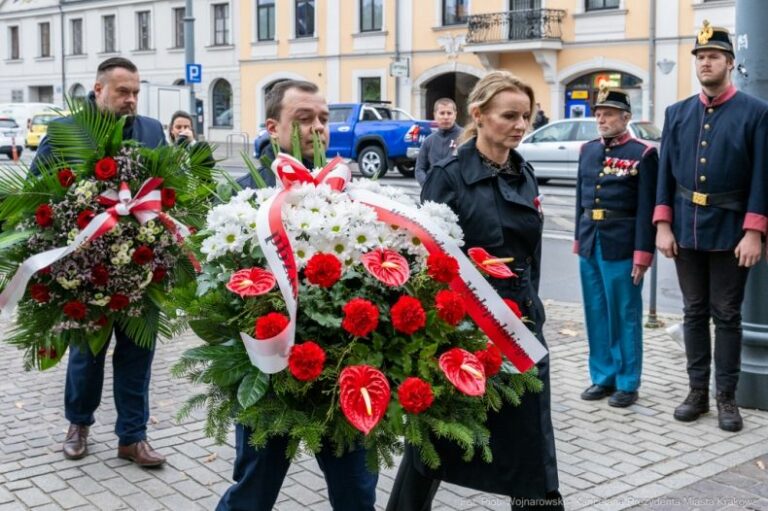 Uroczystości wyzwolenia Krakowa spod władzy zaborczej