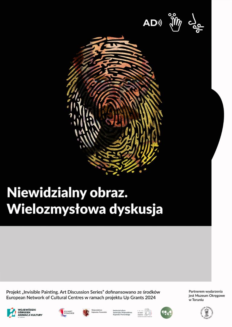 Niewidzialny obraz | Wielozmysłowa dyskusja w Muzeum Okręgowym w Toruniu