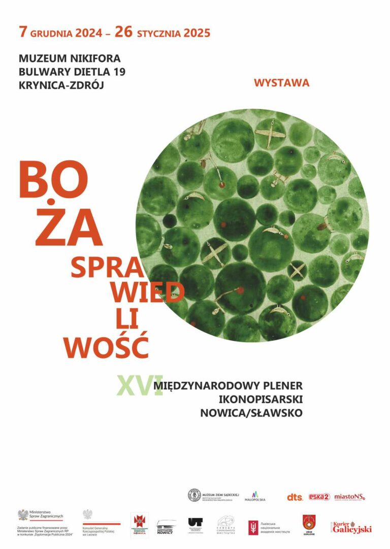 Zaproszenie na wernisaż wystawy ikon „Boża Sprawiedliwość”