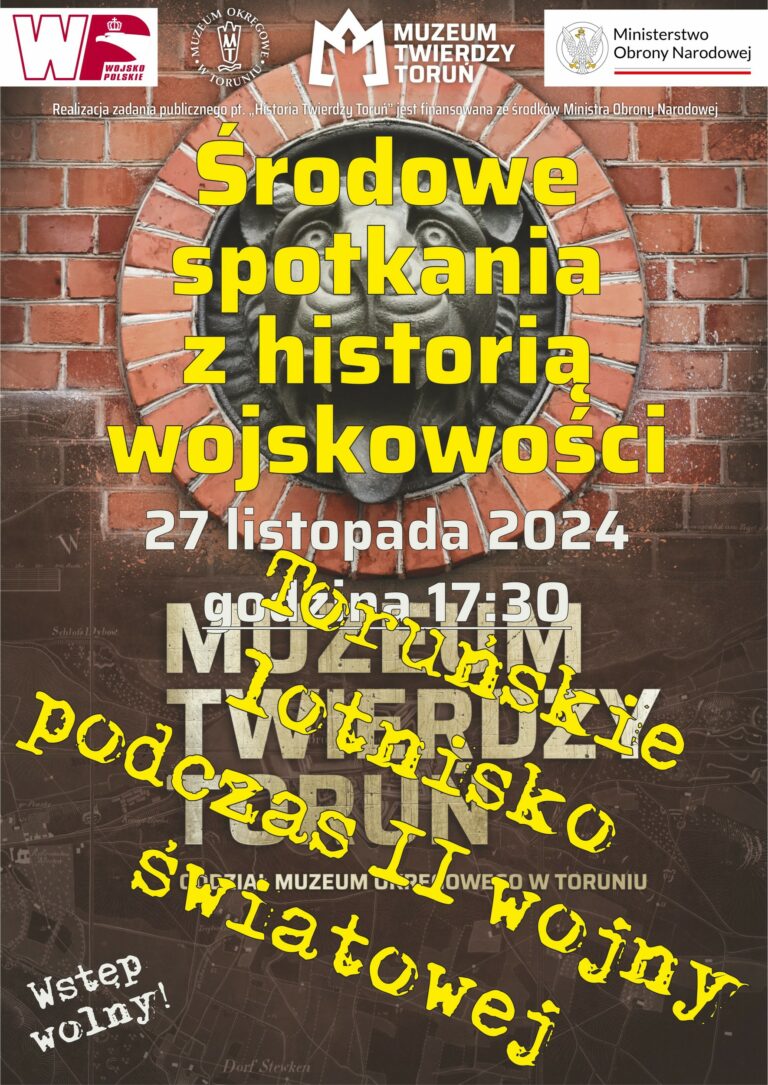 „Środowe spotkania z historią wojskowości” – historia toruńskiego lotniska podczas II wojny światowej