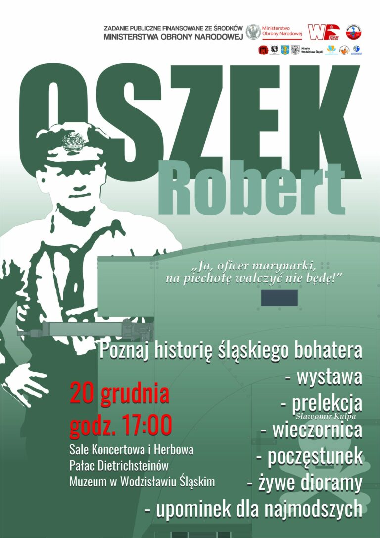 Pamiętając o bohaterach. Robert Oszek.