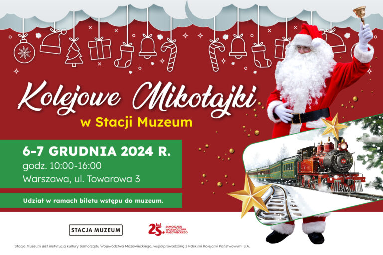 Kolejowe Mikołajki w Stacji Muzeum