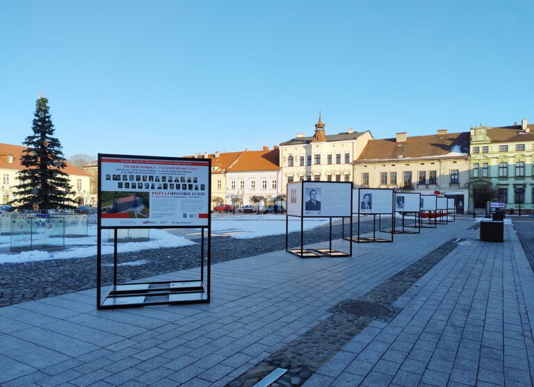 Wystawa czasowa „Twarze pomocy” w centrum Oświęcimia