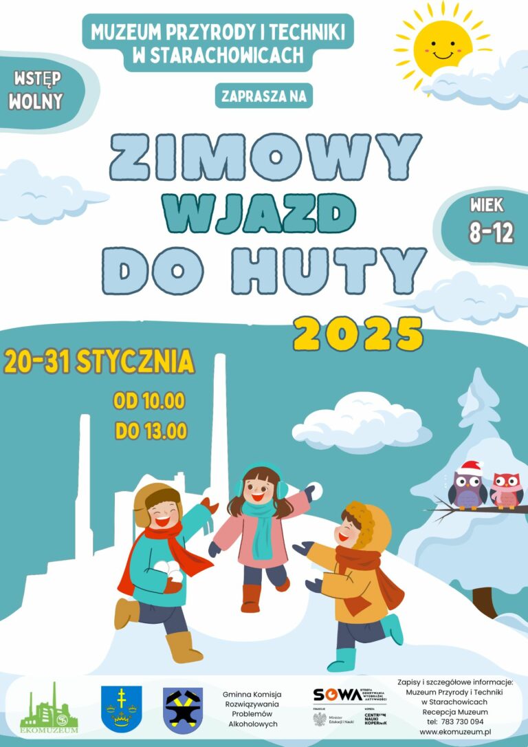 Zimowy Wjazd do Huty 2025- Muzeum Przyrody i Techniki w Starachowicach