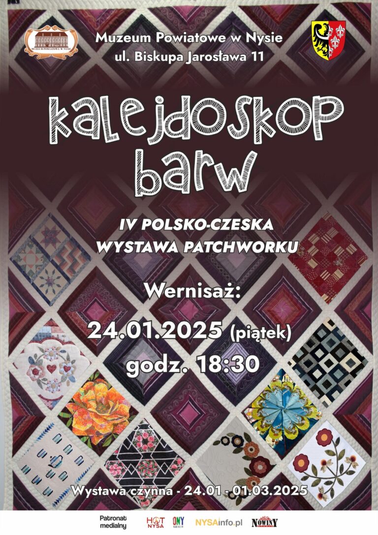 „Kalejdoskop barw” IV polsko-czeska wystawa patchworku